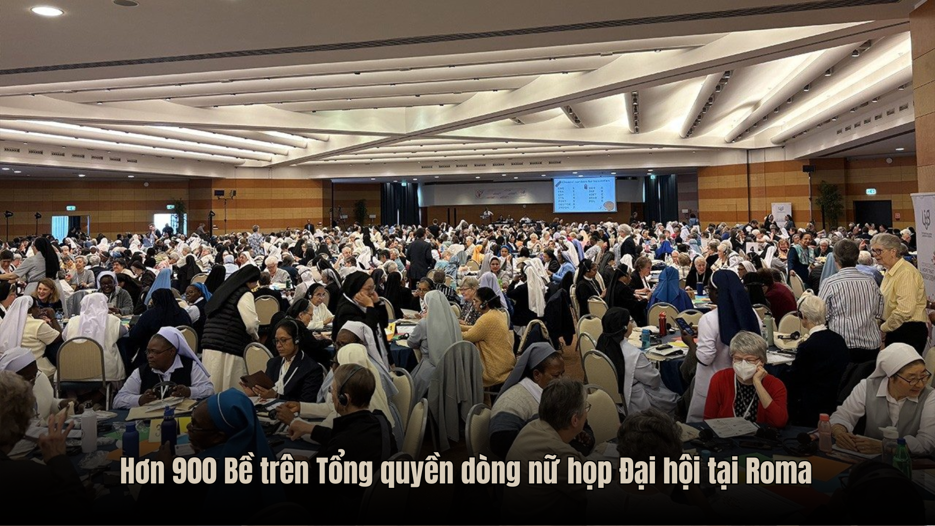 Hơn 900 Bề trên Tổng quyền dòng nữ họp Đại hội tại Roma